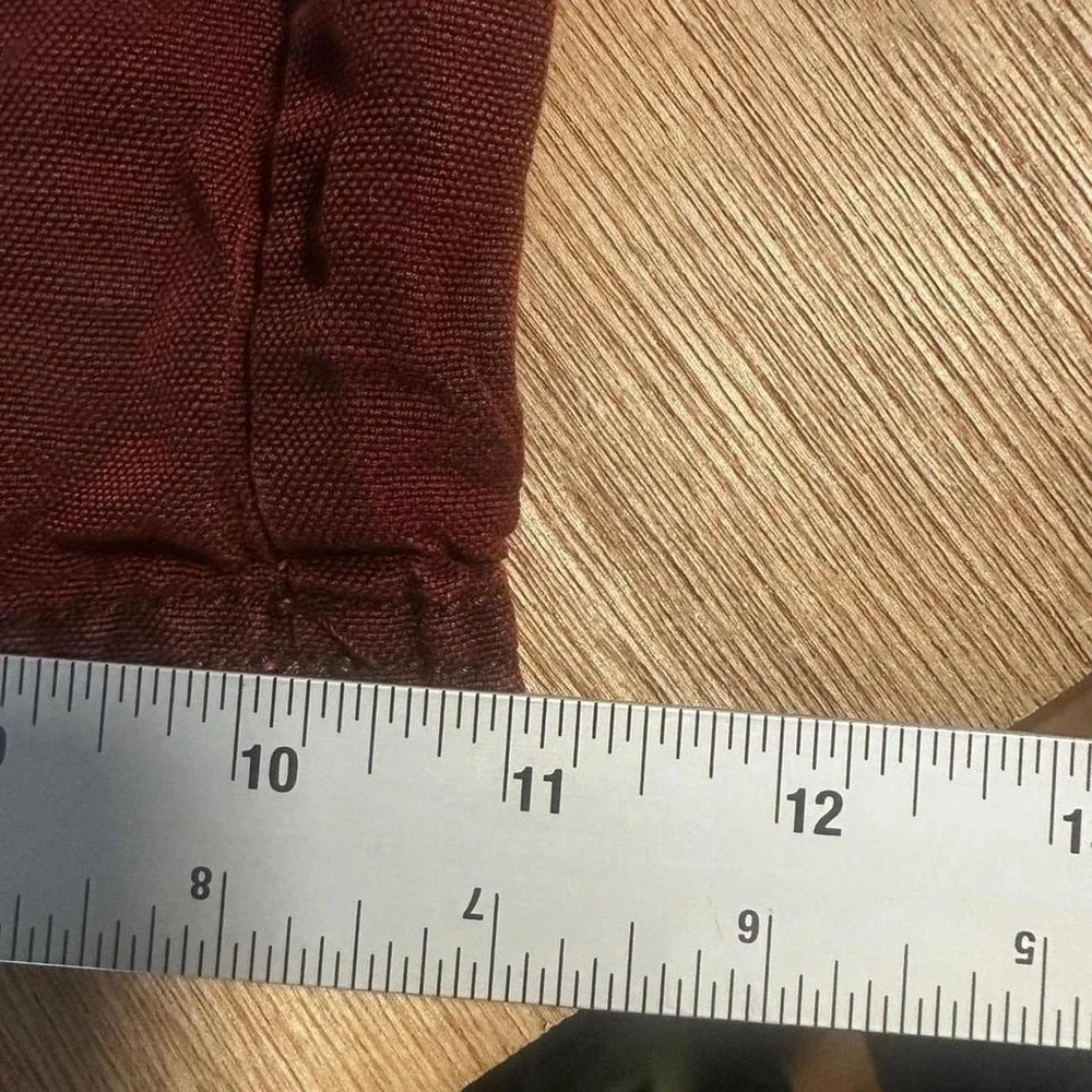 Free People Burgundy Corduroy Button Front Pinafore Jumpsuit Midi Dress M